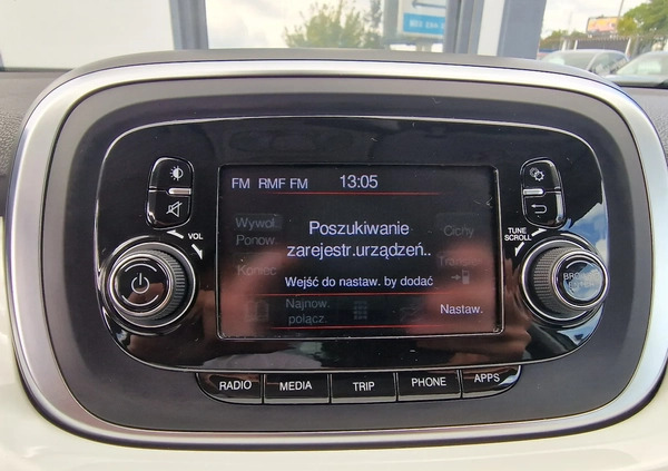 Fiat 500X cena 49900 przebieg: 147210, rok produkcji 2015 z Chojnice małe 277
